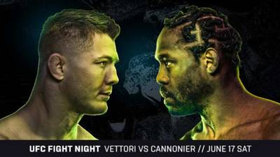 UFC Каннонир Веттори прямая трансляция онлайн